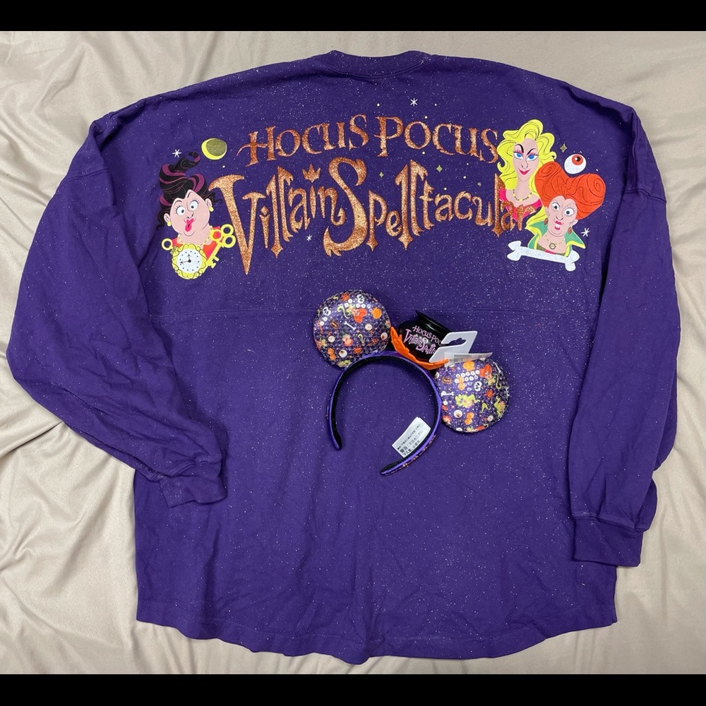 Disney 2019 Villain Spelltacular Jersey & Ears Set